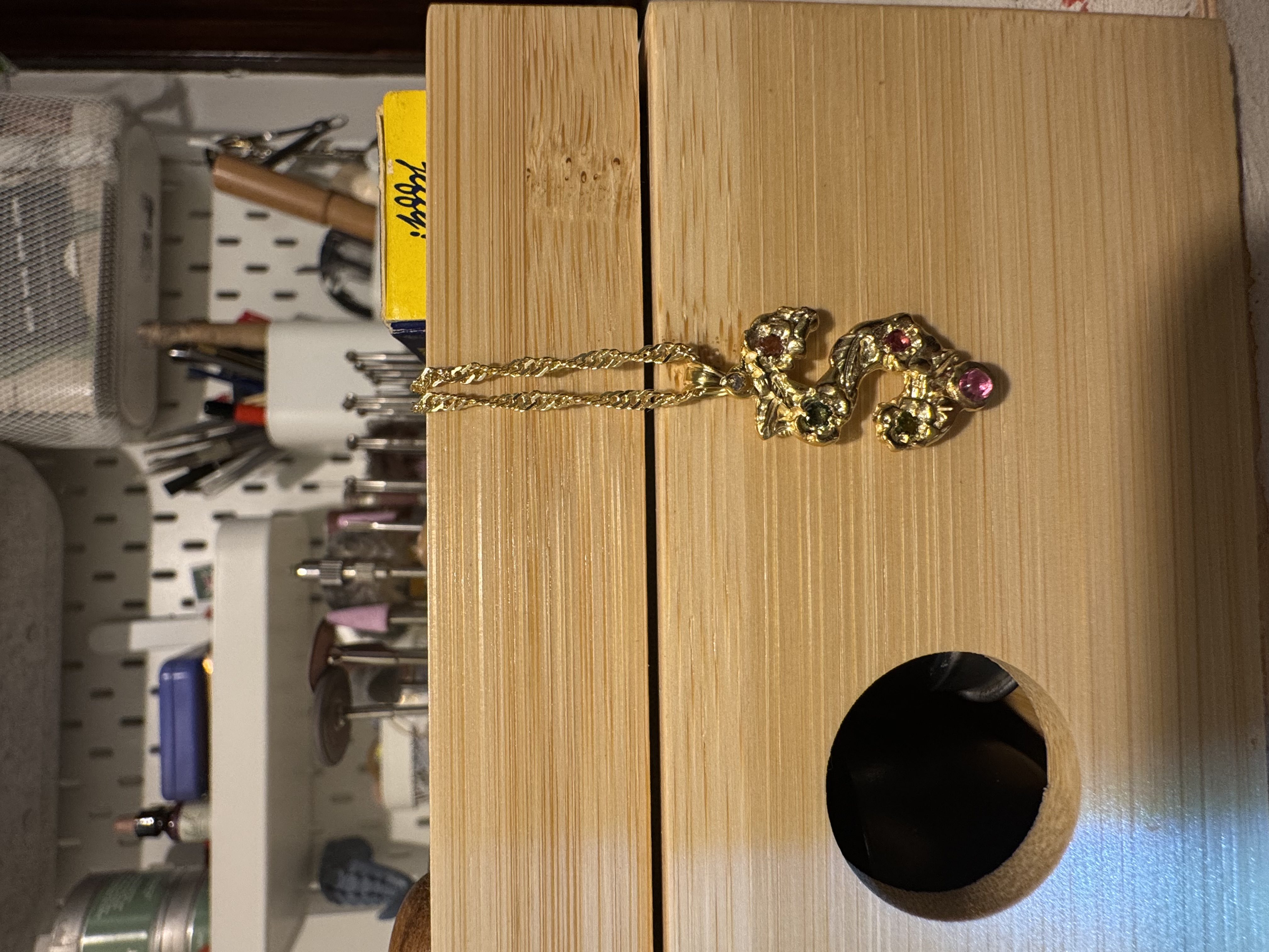 Rosary atelier workspace